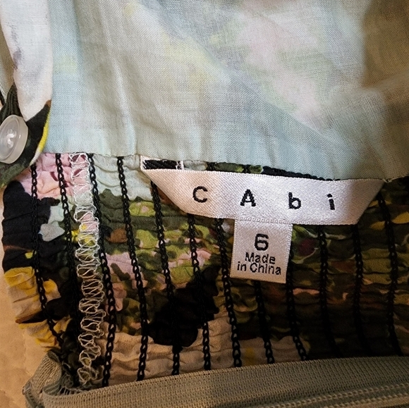 CAbi convertable silk blend blouse - Picture 3 of 16